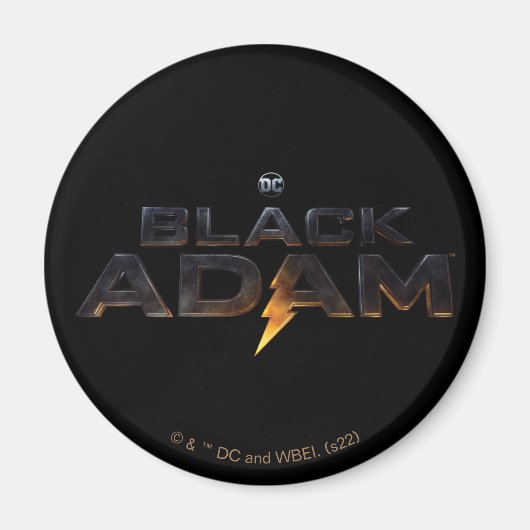 Theaterlogo von Black Adam Magnet (Vorne)