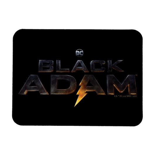 Theaterlogo von Black Adam Magnet (Horizontal)