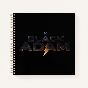 Theaterlogo von Black Adam Notizblock