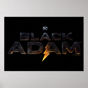 Theaterlogo von Black Adam Poster