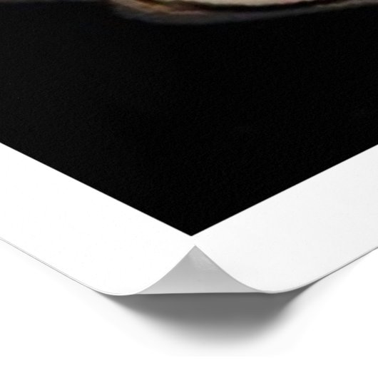 Theatermaske Poster (Ecke)