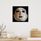 Theatermaske Poster (Küche)