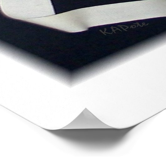 Theatermaske Poster (Ecke)