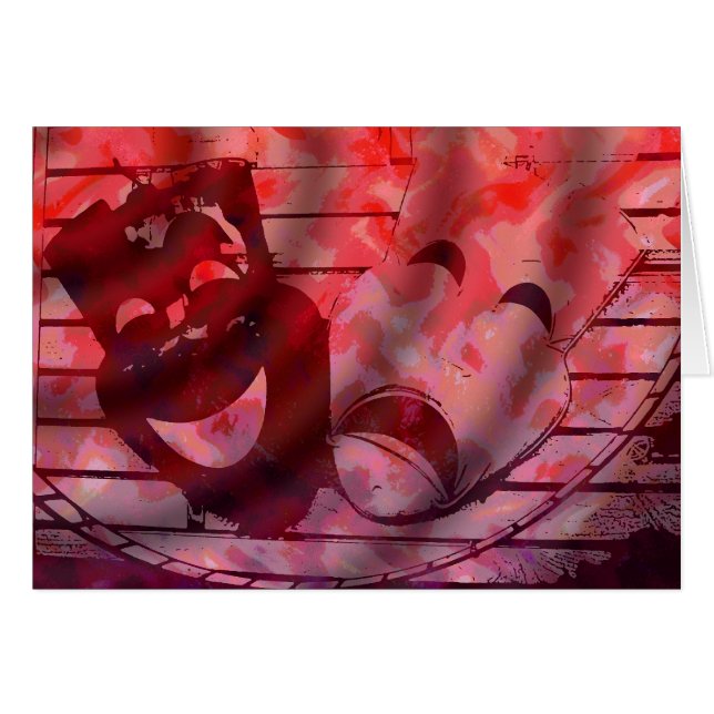 Theatermasken (Vorderseite (Horizontal))