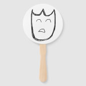 Theatermasken Fächer (Rückseite)