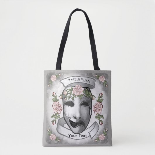 Theatermasken für Schauspieler Tasche (Vorderseite)