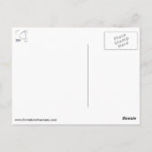 Theatermasken Squeeze Postcard Postkarte (Rückseite)