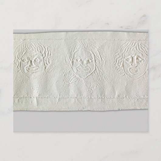 Theatermasken Squeeze Postcard Postkarte (Vorderseite)