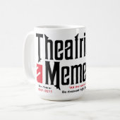 Theatermemento-Kaffee-Tasse Kaffeetasse (Vorderseite Links)