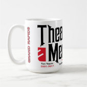 Theatermemento-Kaffee-Tasse Kaffeetasse (Links)