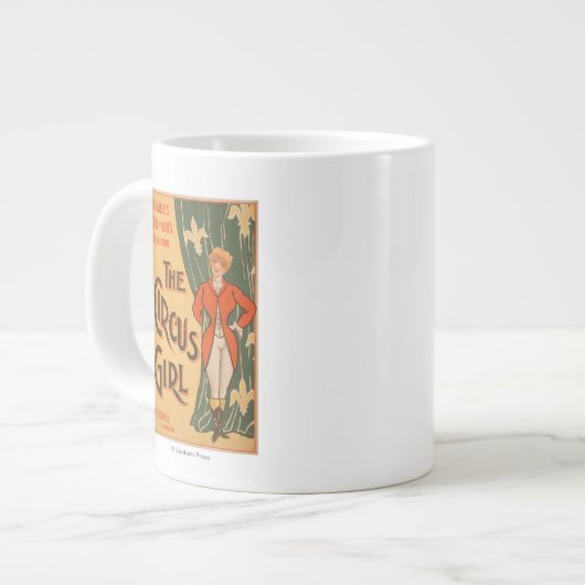 Theaterposter #1 des Circus Girl Jumbo-Tasse (Vorderseite Links)