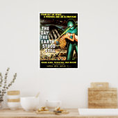 Theaterposter - Der Tag, an dem die Erde noch stan Poster (Küche)
