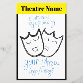 Theaterprogramm /Showbill (eine Seite doppelt)