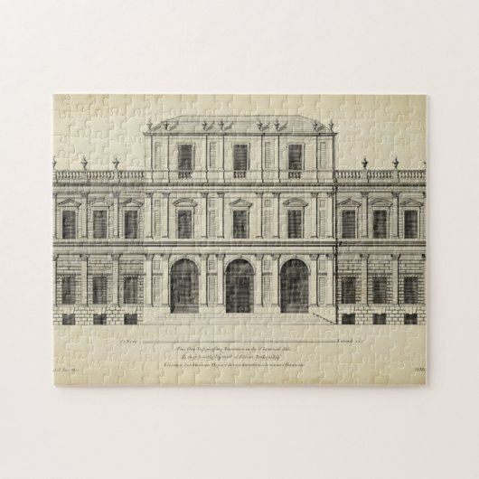 Theaterstil-Fassade von Colen Campbell Puzzle (Horizontal)