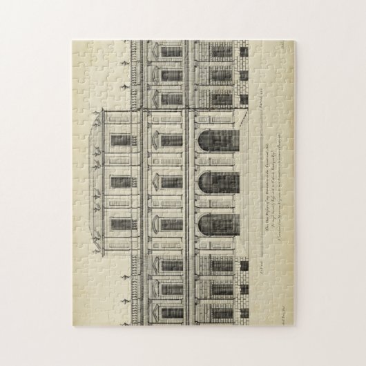 Theaterstil-Fassade von Colen Campbell Puzzle (Vertikal)