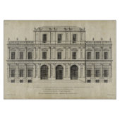 Theaterstil-Fassade von Colen Campbell Schneidebrett (Vorderseite)