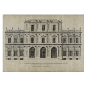 Theaterstil-Fassade von Colen Campbell Schneidebrett
