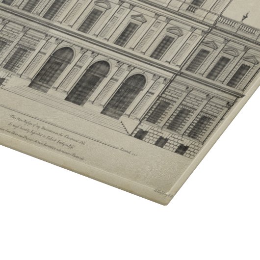 Theaterstil-Fassade von Colen Campbell Schneidebrett (Ecke)