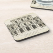 Theaterstil-Fassade von Colen Campbell Untersetzer (Linke Seite)