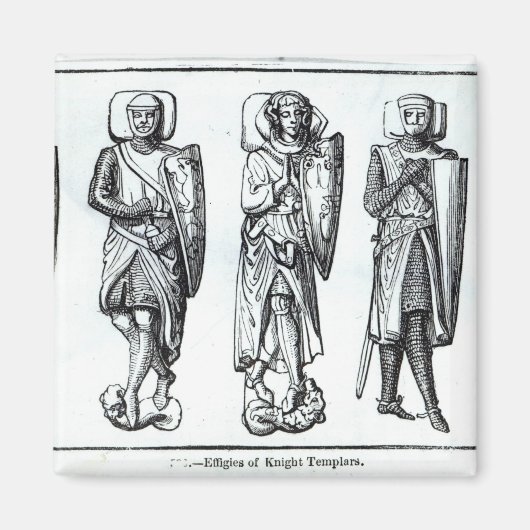 Theaterstücke von Tempelrittern Magnet (Vorne)