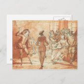 Theaterszene Postkarte (Vorne/Hinten)