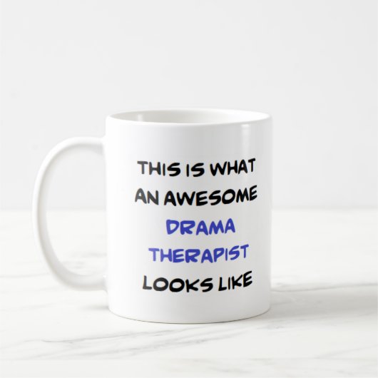 Theatertherapeut, phantastisch kaffeetasse (Links)