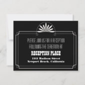 Theaterticket Empfang Einladung (Rückseite)