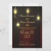 Theatervorhang Einladung (Vorderseite)