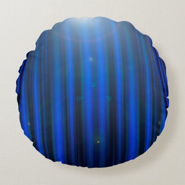 Theatervorhang Rundes Kissen (Vorderseite)