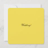 Theatervorhänge Einladung Hochzeit (Rückseite)