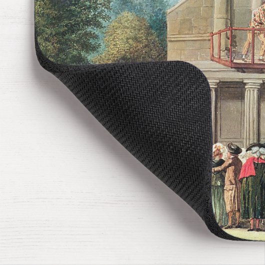 Theatervorstellung an Saint Laurent Mousepad (Ecke)