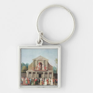 Theatervorstellung an Saint Laurent Schlüsselanhänger