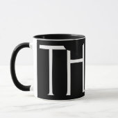 Theaterweiße Tasse (Links)