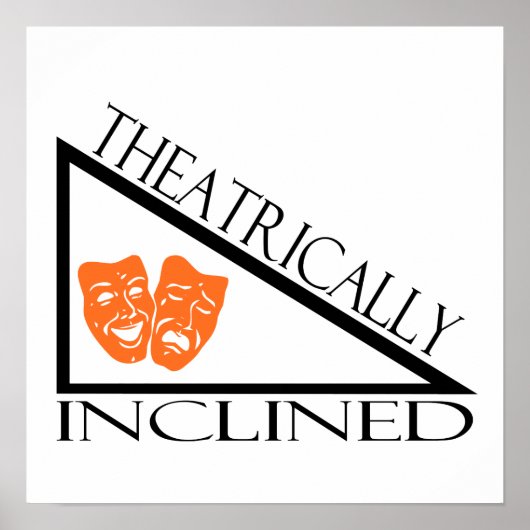 theatralisch eingefasst poster (Vorne)