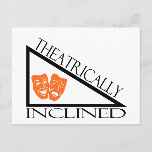 theatralisch eingefasst postkarte (Vorderseite)