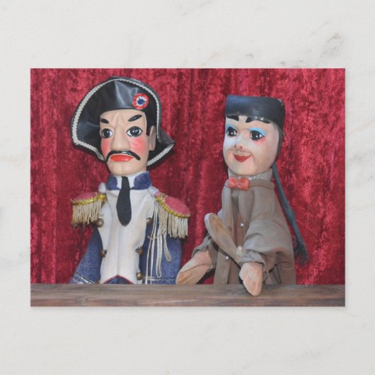 Théâtre de Guignol Lyon Postkarte (Vorderseite)