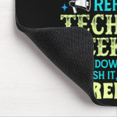 Theatre Nerd Actor Funny Musical Theater Geek Thes Mousepad (Ecke)