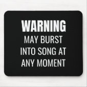 Theatre Quote - Musical Theater Teacher - Drama St Mousepad (Vorne)