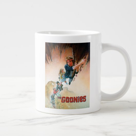 Theatrische Kunst in der Goonies Höhle Jumbo-Tasse (Rechts)