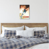 Theatrische Kunst in der Goonies Höhle Leinwanddruck (Insitu (Schlafzimmer))