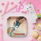 Theatrische Kunst in der Goonies Höhle Pappteller (Party)