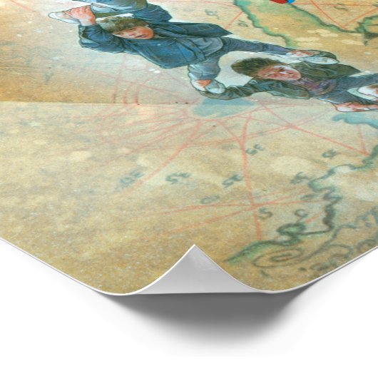 Theatrische Kunst in der Goonies Höhle Poster (Ecke)