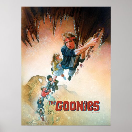 Theatrische Kunst in der Goonies Höhle Poster (Vorne)