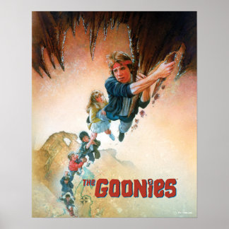 Theatrische Kunst in der Goonies Höhle Poster