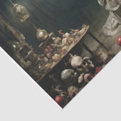 Theatrisches Chaos des Absurden - Enttäuschung" Seidenpapier (Detail)