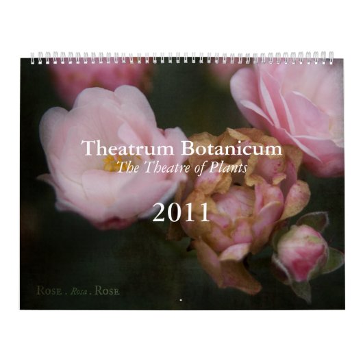 Theatrum Botanicum 2011 Kalender (Titelbild)