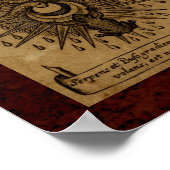 Theatrum Chemicum: Alchemy Illustration 1652 Poster (Ecke)