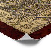 Theatrum Chemicum: Alchemy Illustration 1652 Poster (Ecke)