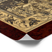 Theatrum Chemicum: Alchemy Illustration 1652 Poster (Ecke)