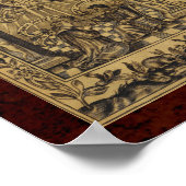 Theatrum Chemicum: Alchemy Illustration 1652 Poster (Ecke)